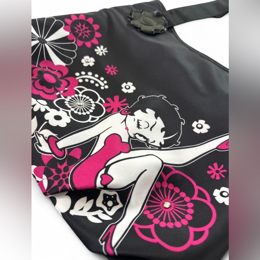 Betty Boop Black and Pink Bag - Picture 2 of 7